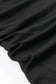 One-Piece Swimsuits Black Ribbed One Piece Swimsuit – Flattering V-Neck Design