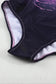 One-Piece Swimsuits Criss Cross One-Piece Swimsuit - Purple Gradient