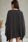 Outerwear Black / ONE SIZE / 65%Polyester+30%Viscose+5%Elastane Ribbed Knit Lace Trim Summer Kimono