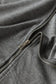 Outerwear Khaki Thermal Waffle Knit Full Zipper Hooded Jacket