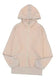 Outerwear Khaki Thermal Waffle Knit Full Zipper Hooded Jacket