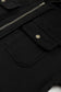 Outerwear Zip-Up Hooded Jacket With Flap Pockets