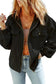 Outerwear Zip-Up Hooded Jacket With Flap Pockets