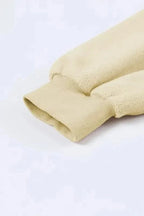 Outerwear Zip-Up Hooded Jacket With Flap Pockets