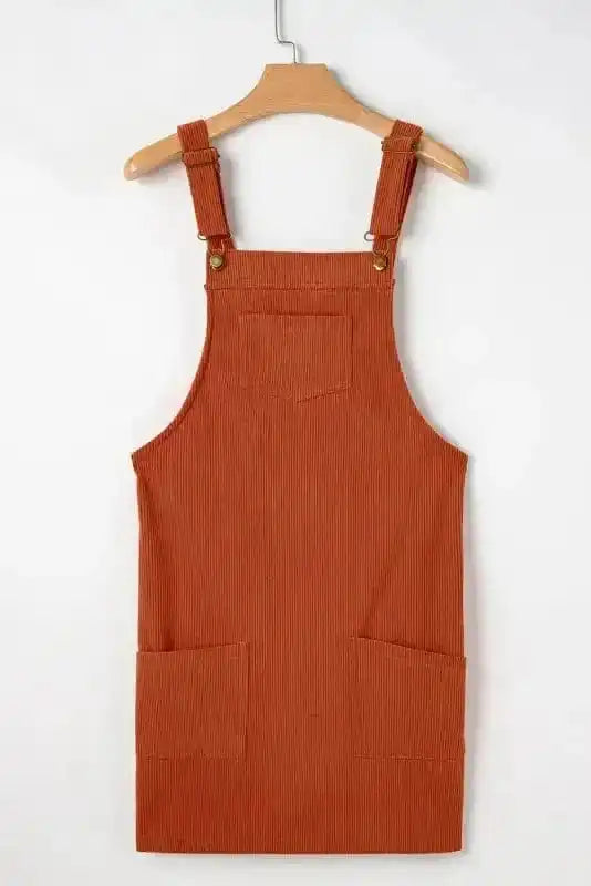 Overall Dresses Urban Chic Corduroy Overall Dress