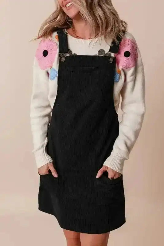 Overall Dresses Urban Chic Corduroy Overall Dress