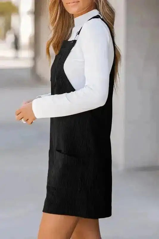 Overall Dresses Urban Chic Corduroy Overall Dress