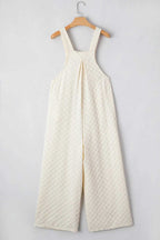 Overalls Checkered Wide-Leg Overalls