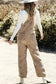Overalls Floral Corduroy Overalls