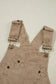 Overalls Floral Corduroy Overalls