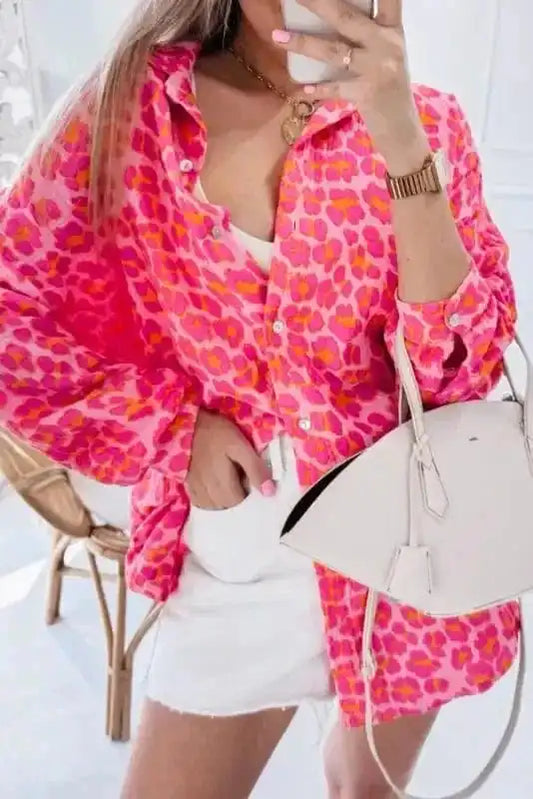 Overshirts Leopard Bloom Overshirt