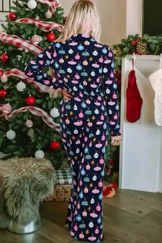 Pajama Sets Blue Bliss Christmas Pajama Set