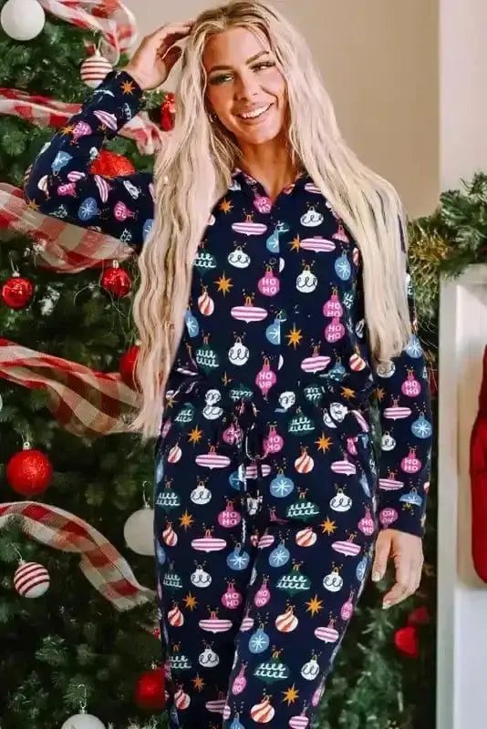 Pajama Sets Blue Bliss Christmas Pajama Set
