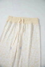 Pajama Sets Cheetah Comfort Cozy Loungewear Set