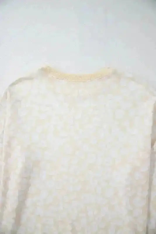Pajama Sets Cheetah Comfort Cozy Loungewear Set