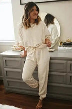 Pajama Sets Cheetah Comfort Cozy Loungewear Set