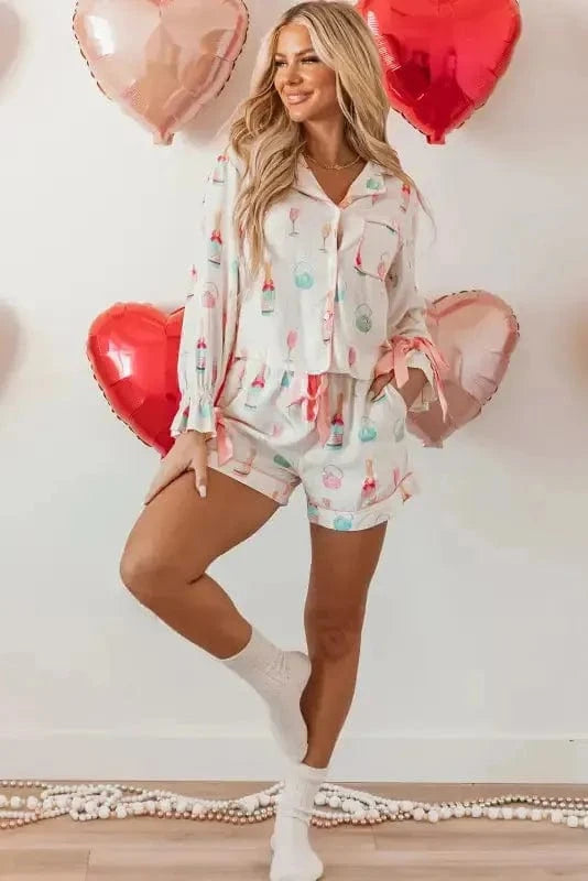 Pajama Sets Christmas Toast Pajama Set