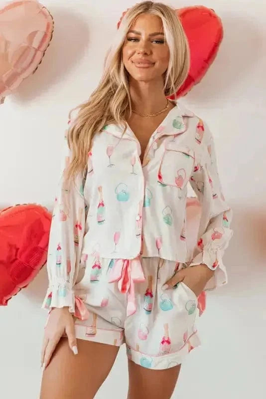 Pajama Sets Christmas Toast Pajama Set