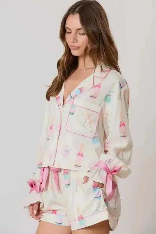 Pajama Sets Christmas Toast Pajama Set