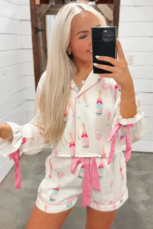 Pajama Sets Christmas Toast Pajama Set