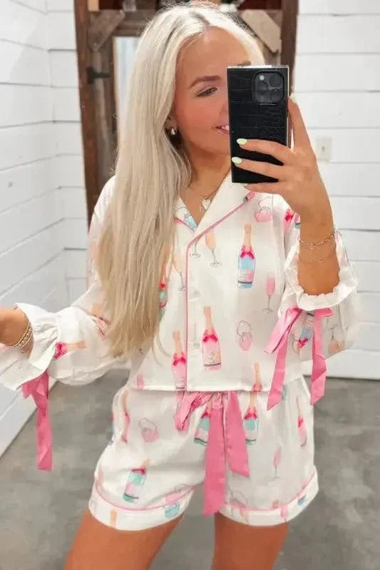 Pajama Sets Christmas Toast Pajama Set