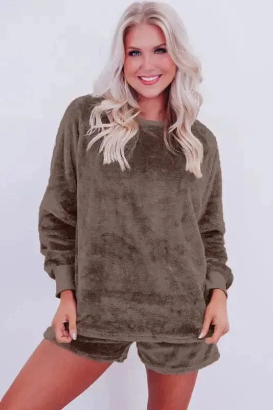 Pajama Sets Cozy Comfort Fleece Lounge Set