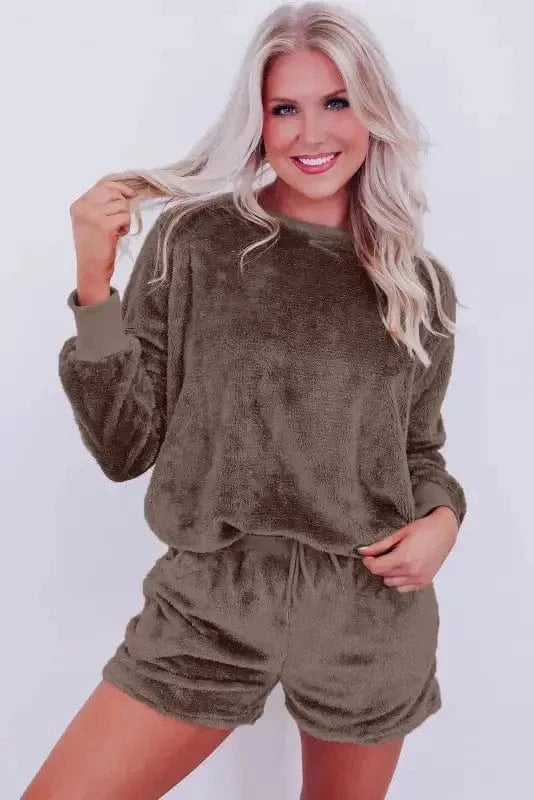 Pajama Sets Cozy Comfort Fleece Lounge Set