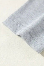 Pajama Sets Duster Cardigan and Skinny Pants Lounge Set - Black