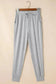 Pajama Sets Duster Cardigan and Skinny Pants Lounge Set - Black