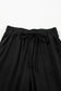 Pajama Sets Duster Cardigan and Skinny Pants Lounge Set - Black