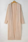 Pajama Sets Duster Cardigan and Skinny Pants Lounge Set - Parchment