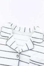 Pajama Sets Fashionfitz Striped Pajama Set for Women - Cozy Comfort