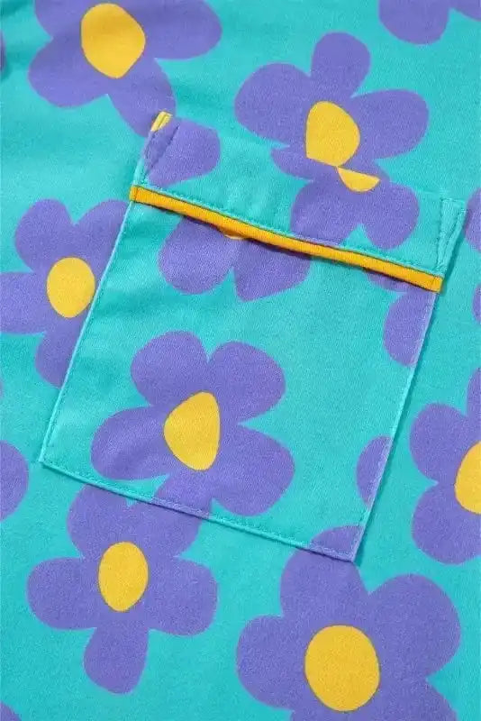 Pajama Sets Floral Slumber Short Set