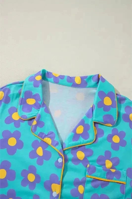Pajama Sets Floral Slumber Short Set