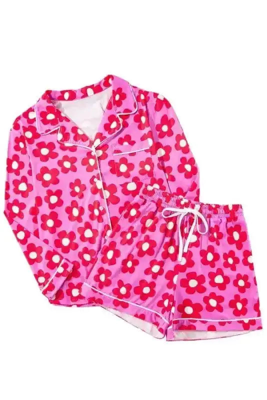 Pajama Sets Floral Slumber Short Set