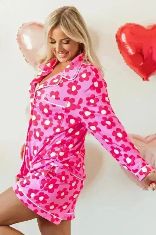 Pajama Sets Floral Slumber Short Set
