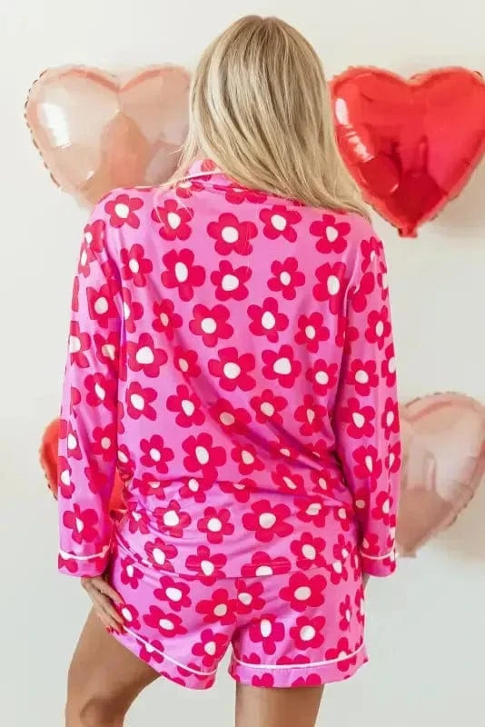 Pajama Sets Floral Slumber Short Set