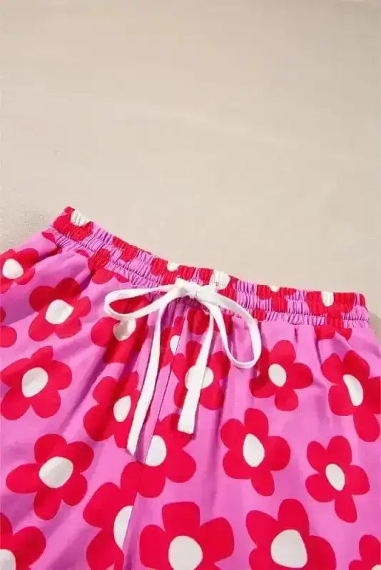 Pajama Sets Floral Slumber Short Set
