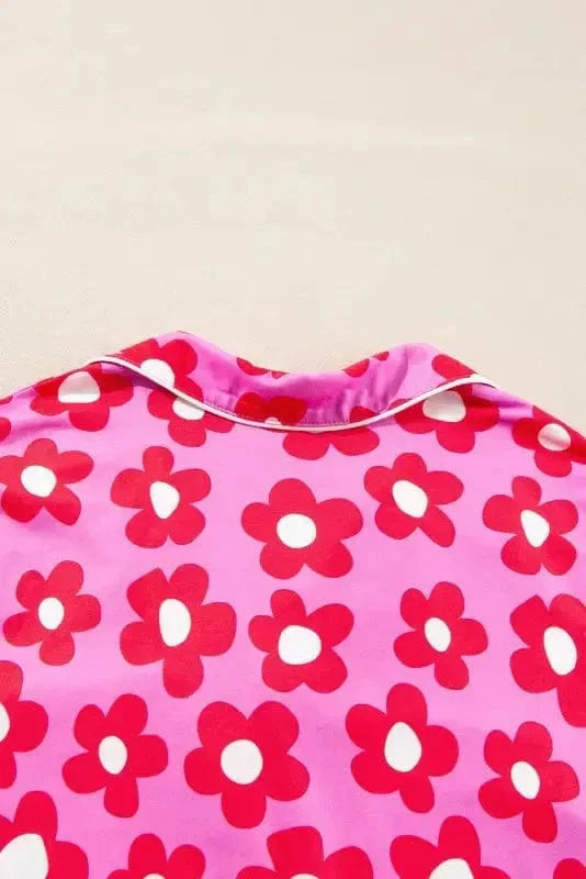 Pajama Sets Floral Slumber Short Set