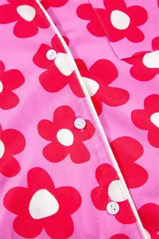 Pajama Sets Floral Slumber Short Set