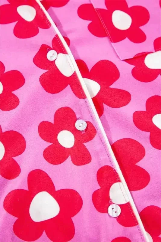 Pajama Sets Floral Slumber Short Set
