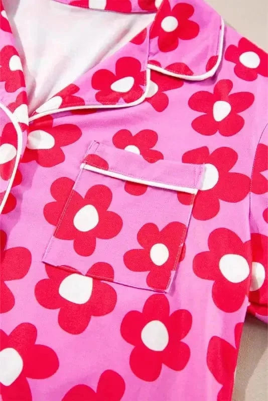 Pajama Sets Floral Slumber Short Set