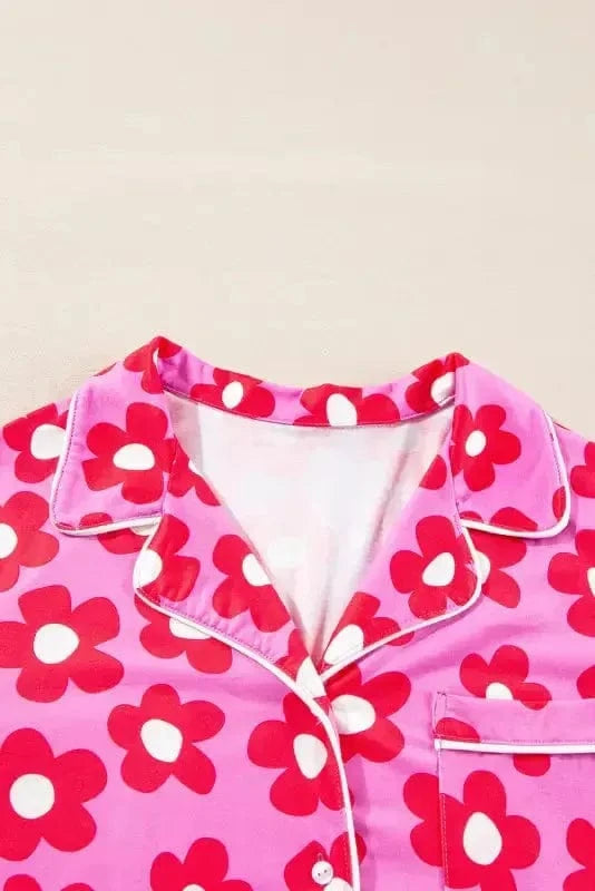 Pajama Sets Floral Slumber Short Set