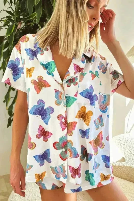 Pajama Sets Flutter Dreams Pajama Set