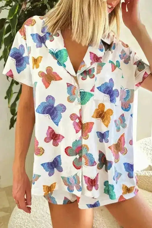 Pajama Sets Flutter Dreams Pajama Set