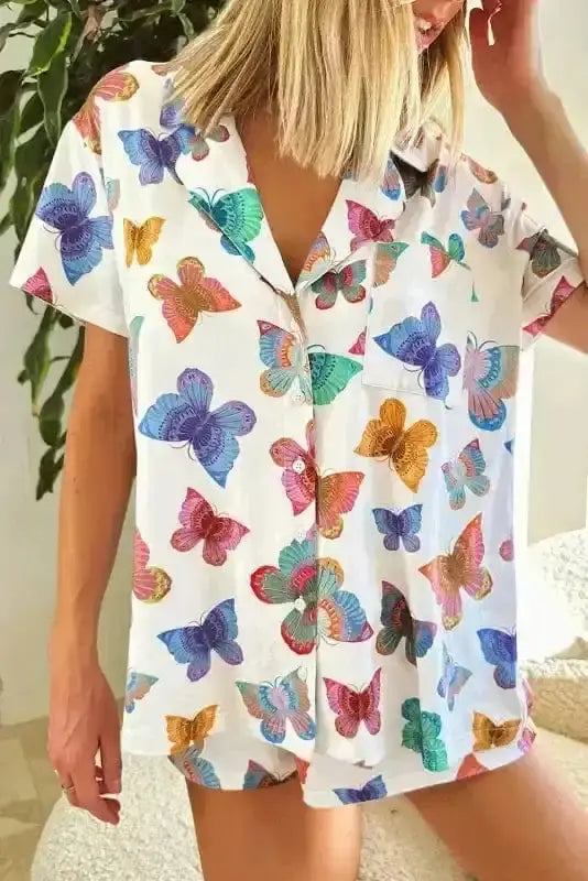 Pajama Sets Flutter Dreams Pajama Set