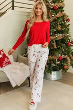 Pajama Sets Holiday Hearth Loungewear Set