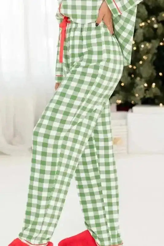 Pajama Sets Holly Jolly Plaid Pajama Set