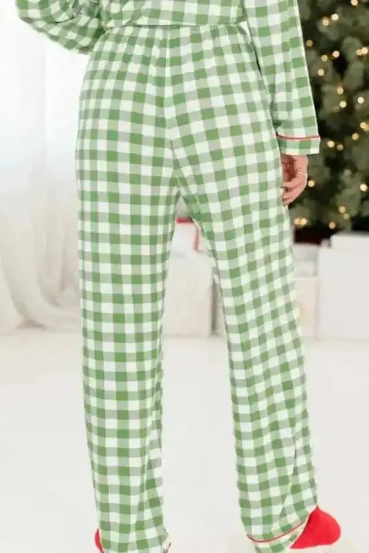 Pajama Sets Holly Jolly Plaid Pajama Set