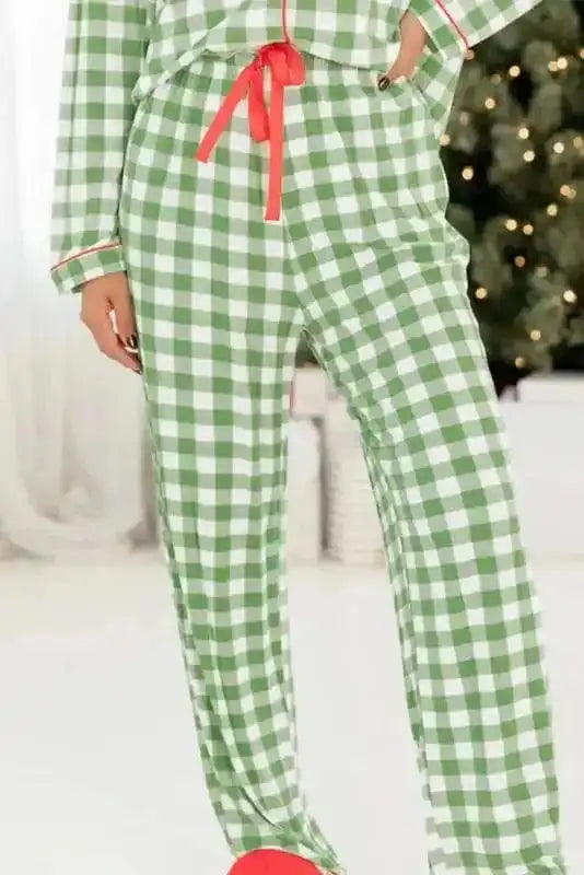 Pajama Sets Holly Jolly Plaid Pajama Set